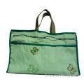 China Wholesale Green with Butterfly Extra Large Shopping Tote Promotional Bag for Clothes and Supermarket Household